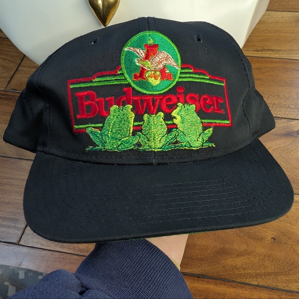 Budweiser Frogs Vintage Hat (OS) - Picture 6 of 8